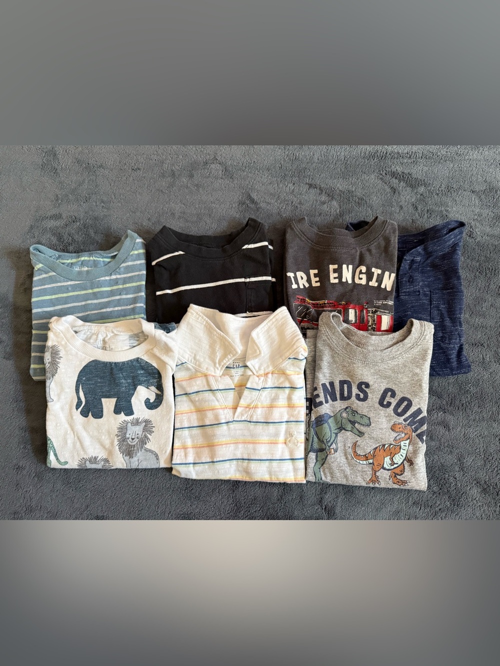 Boys bundle of Short Sleeve Tees and Polo - size 3T